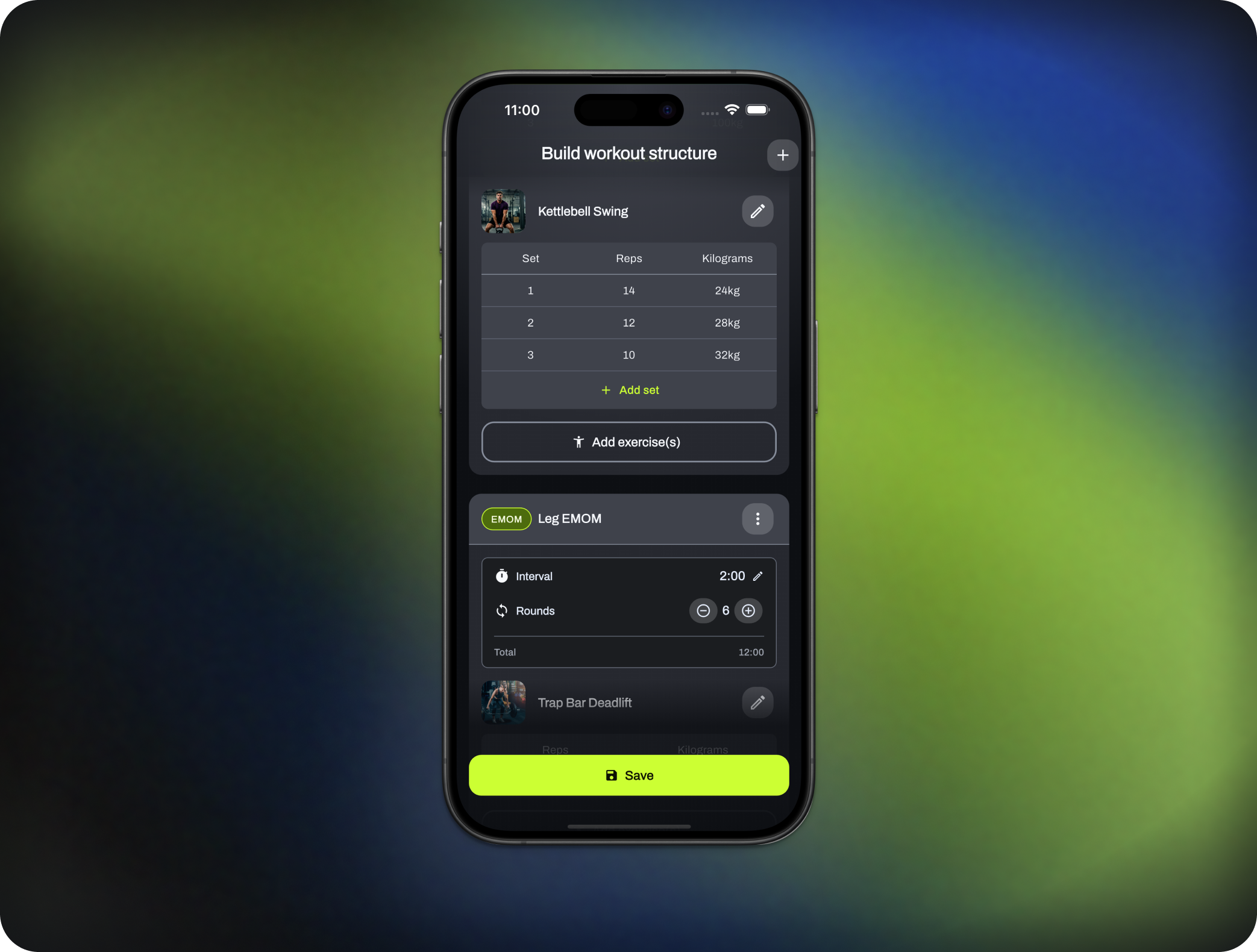 Client management dashboard on a tablet